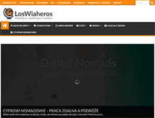 Tablet Screenshot of loswiaheros.pl